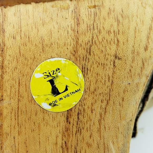 Wooden wedge sandle sz large - Picture 9 of 11